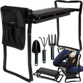 Садовый складной стул Gardlov 23731 для дачи и огорода с органайзером