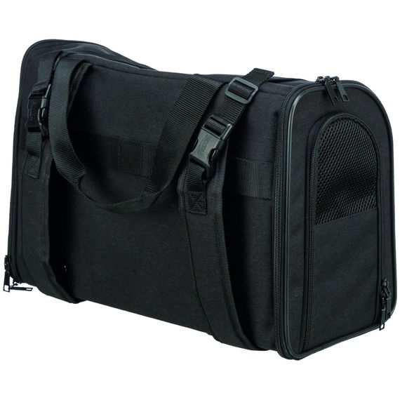 Рюкзак-переноска Trixie Connor для собак нейлоновий чорний/сірий до 8 кг 42х29х21 см | Зображення 5