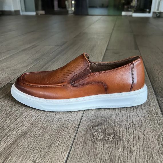 Мужские лоферы на белой подошве 41 размер | Зображення 2