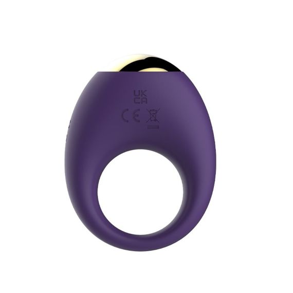 Вибрационное эрекционное кольцо Every Night Toys со светодиодом и 7 режимами вибрации, фиолетовый sexstyle | Зображення 1