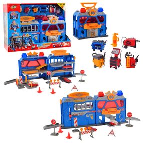 Детская игрушка паркинг "City Actione" SK-739SB 2 машинки в комплекте, свет, звук