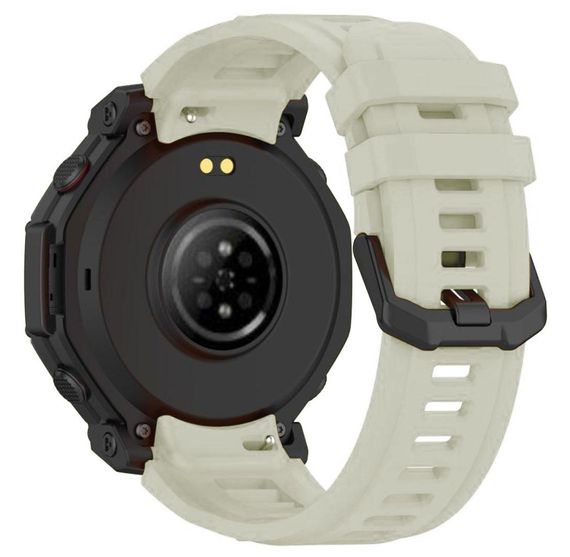 Силіконовий ремінець Primolux для смарт-годинника Amazfit T-Rex 3 Pro 48mm - White | Зображення 3