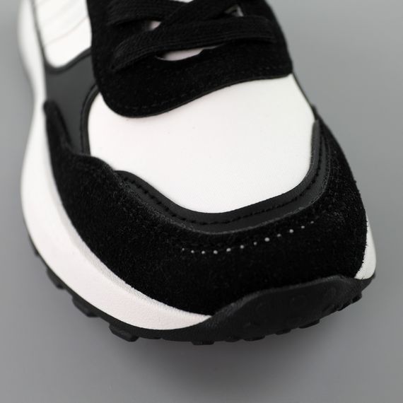 Кросівки жіночі 591568 Чорні білі 36 37 38 39 40 41 | Зображення 3