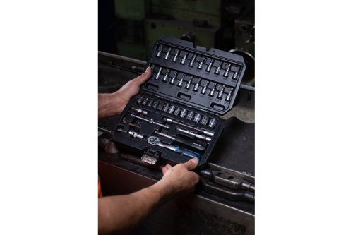 Набір інструментів 1/4", HT1R216 уп 47 шт Hoegert | Зображення 5
