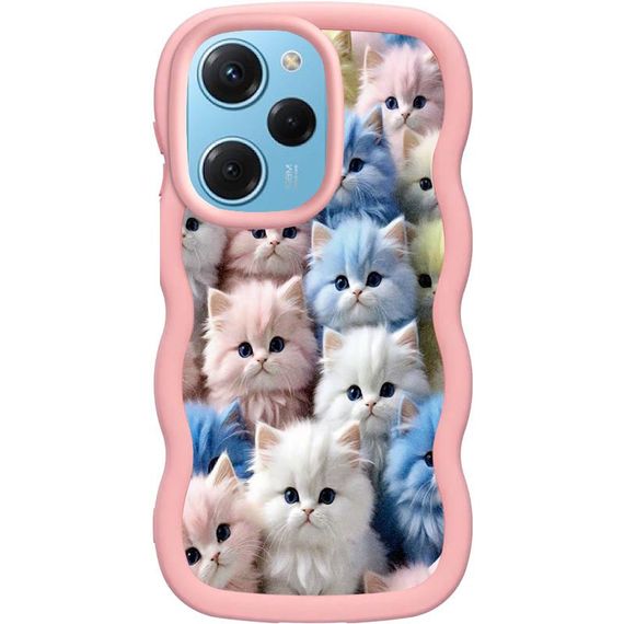 Чехол TPU Cloudy Pictures для Xiaomi Poco X5 Pro 5G / Note 12 Pro 5G Kittens