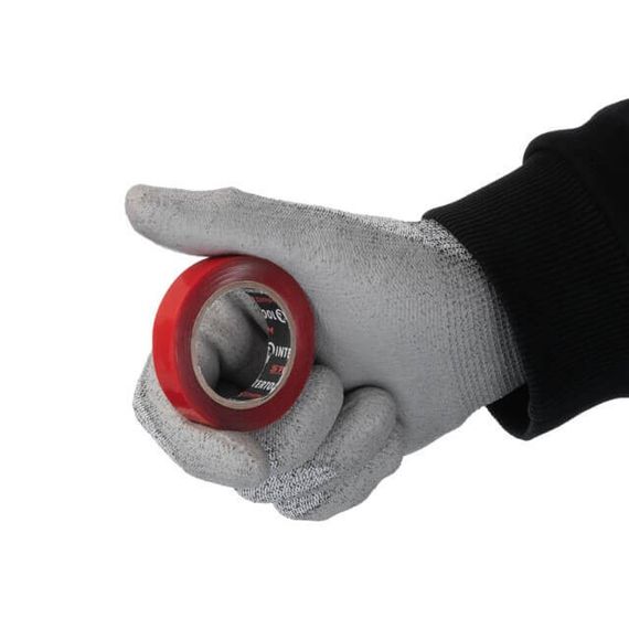 Стрічка клейка двостороння STRONG FIX 2 м, 12*0,5 мм, прозора, акрил, STORM INTERTOOL KT-0822 | Зображення 2