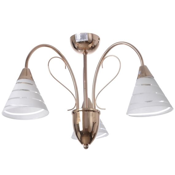 Люстра потолочная классическая E14 60W G (LK-174C/3)