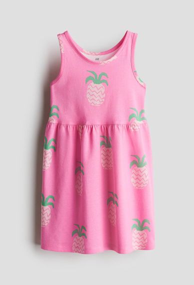 Дитячий сарафан для дівчинки H&M 122-128 см Рожевий (250530007D)