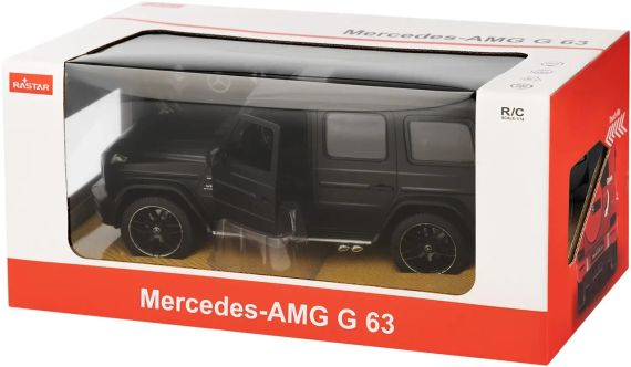 Машинка Rastar Mercedes-Benz G63 AMG на радіокеруванні. 1:14. Чорний | Зображення 7