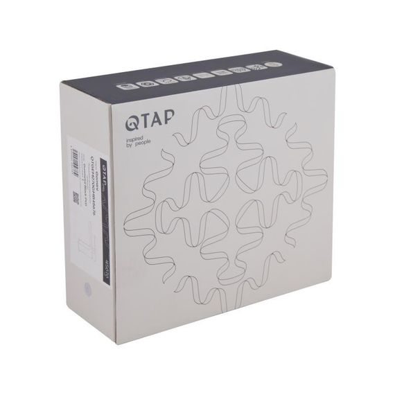 Змішувач для раковини Qtap Gemini QTGEM270GMB45676 Gunmetal Black PVD | Зображення 4