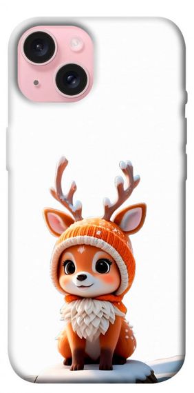 Чохол з картинкою New Year's animals 5 для Apple iPhone 15 (6.1")