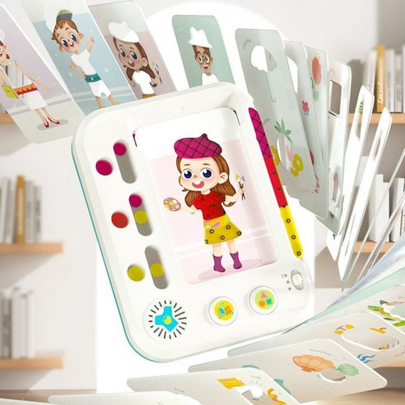 Детский обучающий планшет «Мастерская цвета» HE899200, 12 карточек | Зображення 2