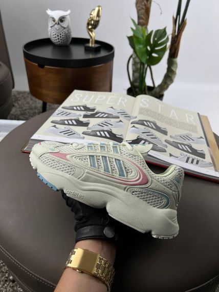 Кросівки Ozmillen Beige Pink Blue (шкіра , текстиль) весна / літо / осінь 40 25.5 | Зображення 4