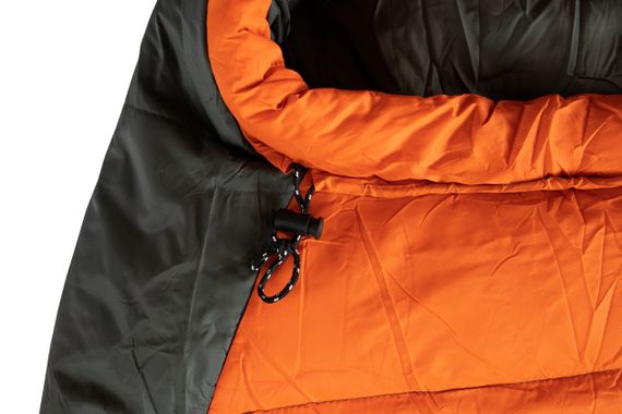 Спальний мішок Tramp Fjord Long кокон лівий orange/grey 225/80-55 UTRS-049L | Зображення 4