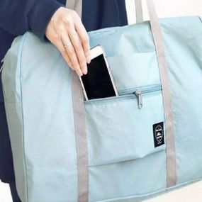 Сумка дорожня до 20 кг Unsiex Блакитна