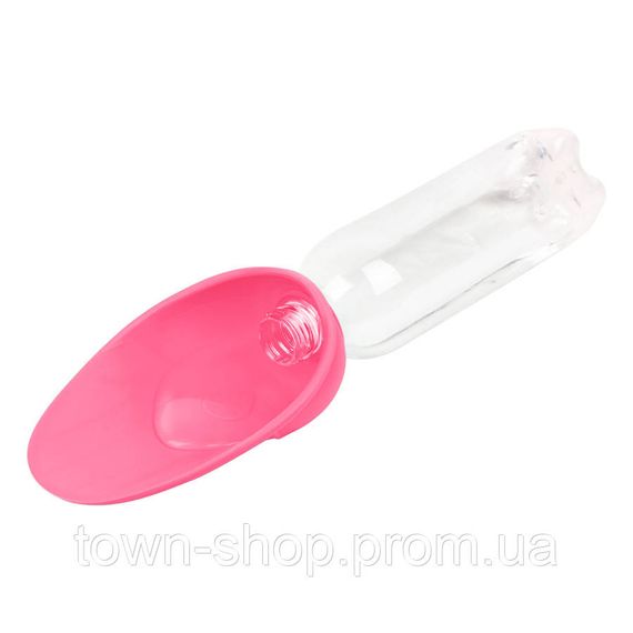 Поилка-насадка на бутылку WAUDOG Silicone, 165х90 мм розовый | Зображення 4