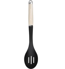 Ложка для сервірування з прорізами KitchenAid Coreline KQR704OHE 34 см бежева