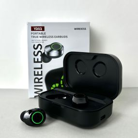 Бездротові навушники YD03 series, EarBuds, Smart Case (Чорний)