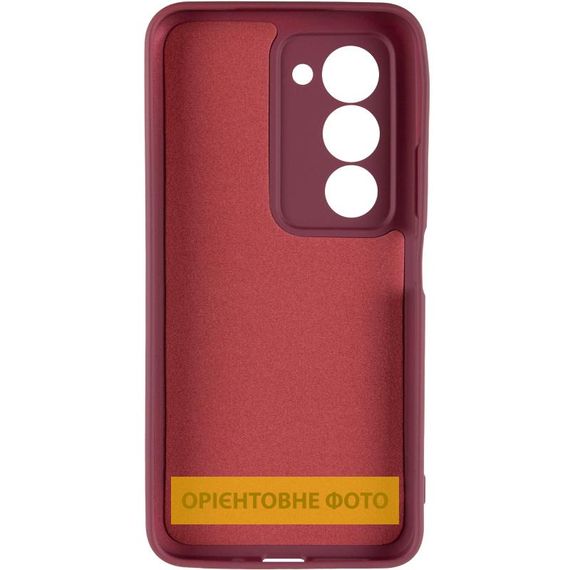 Чохол TPU GETMAN Liquid Silk Full Camera для Xiaomi Redmi 15 4G (Global) / 5G Бордовий / Marsala | Зображення 2