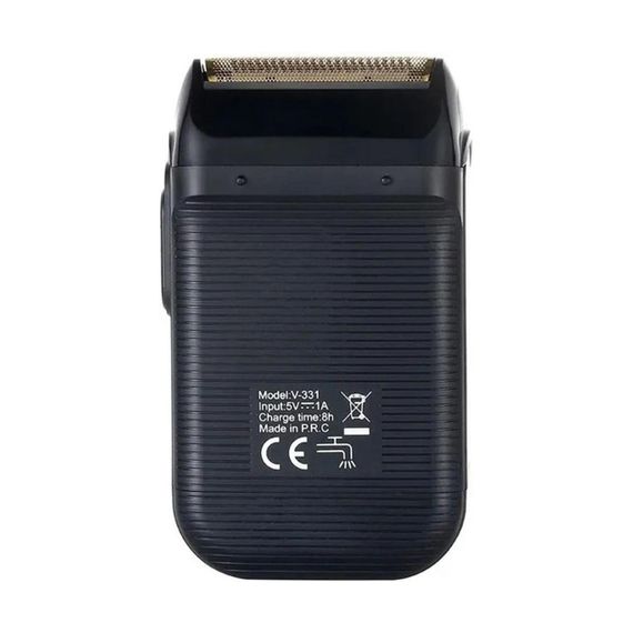 Електробритва акумуляторна для сухого та вологого бриття, V-331 / Потужний шейвер бритва / Тример для стрижки бороди | Зображення 5