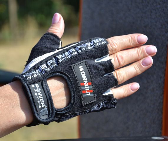Рукавички для фітнесу Power System PS-2200 Workout Black XS | Зображення 1
