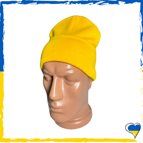 Шапка жовта. Унісекс. Шапка звичайна однотонна. Різні кольори. Чоловіча, жіноча, дитяча