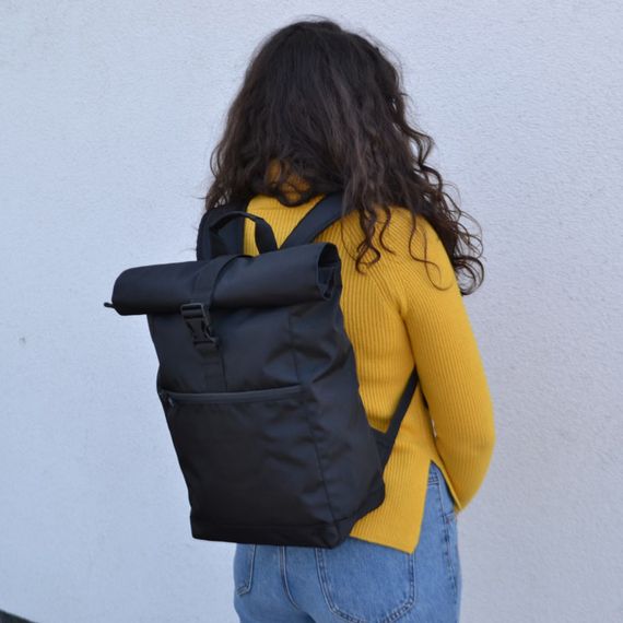 Женский однотонный рюкзак для ноута, Качественный удобный рюкзак, Походные рюкзаки унисекс ZD-20 | Зображення 3