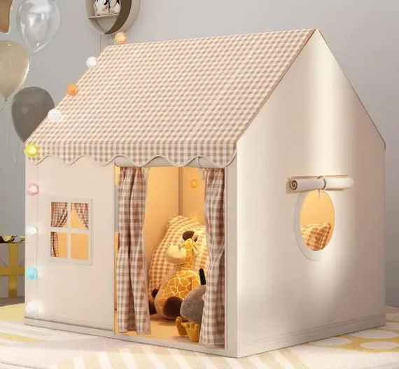 Дитячий ігровий намет-будиночок Home Коричневий | Зображення 2