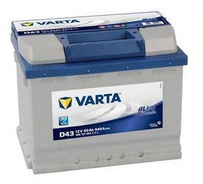 Акумулятор 60Ah-12v VARTA Dynamic SLI (D43) (242х175х190),L,EN540 VARTA 560127054 на ALFA ROMEO 75 седан (162B)