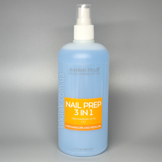 Універсальний засіб 3в1 Jerden Proff Nail Prep 500мл | Зображення 1