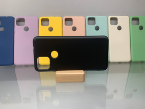 Google Pixel 5A Протиударный чохол Софт Тач чохол чорний