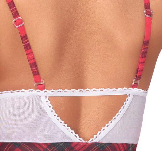 Костюм у клітинку Cottelli ,,Школярка,, для рольових ігор, M | Зображення 4