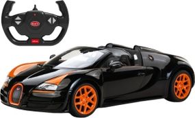 Машинка Rastar Bugatti Grand Sport Vitesse на радиоуправлении. 1:14. Черный