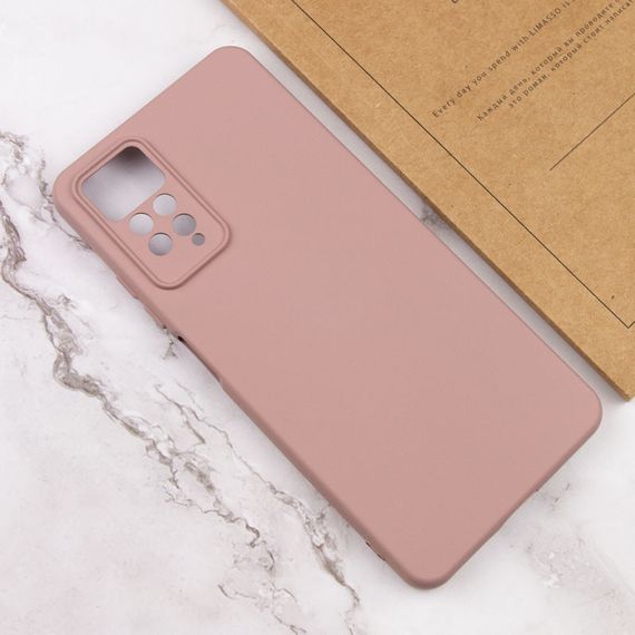 Чехол Silicone Cover Lakshmi Full Camera (AAA) для Xiaomi Redmi Note 11 Pro 4G/5G / 12 Pro 4G Full camera, Рожевий/Pink Sand | Зображення 3
