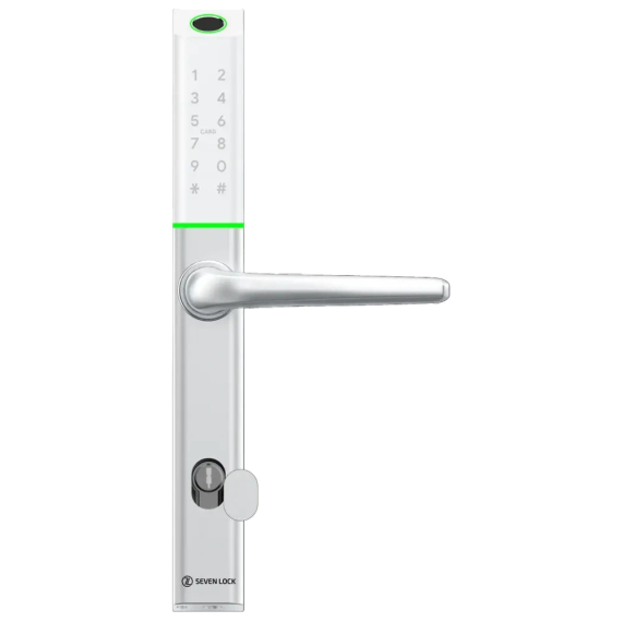 SEVEN LOCK SL-7763BF white Розумний дверний біометричний замок - Замки | Зображення 2