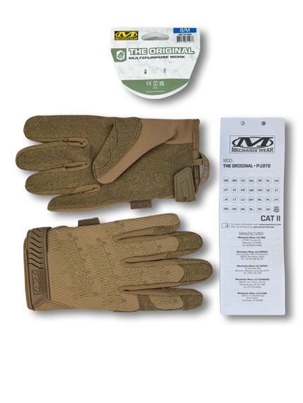 Рукавички MECHANIX THE ORIGINAL Койот Розмір S | Зображення 8