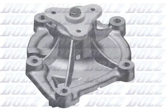 Водяной насос OPEL CROSSLAND, DS DS, DOLZ (C136) | Зображення 2