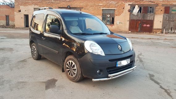 Передній захист ST014 (нерж.) d60/60 для Renault Kangoo 2008-2020 рр | Зображення 2