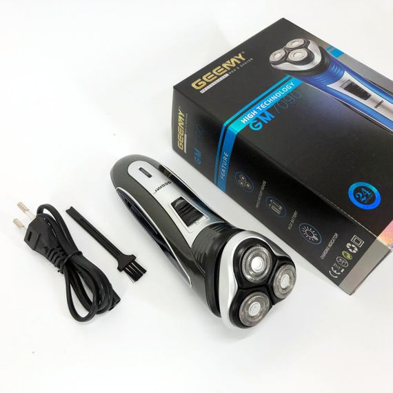 Влагостойкая электрическая бритва GEEMY, Портативная электробритва для бороды, Бритвы электрические SC-40 | Зображення 2