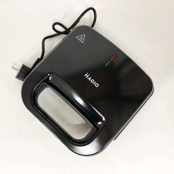 Бутербродниця сендвічниця MAGIO MG-375, електробутербродниця, бутербродниця електрична | Зображення 9