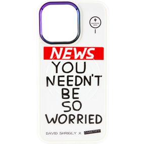 TPU+PC чохол Funny pictures with MagSafe для Apple iPhone 13 Pro Max (6.7") TPU+PC, News