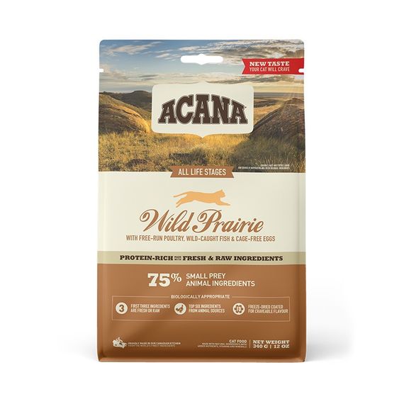 Сухий корм з птахом для котів будь-якого віку Acana Wild Prairie Cat, 340 гр | Зображення 1
