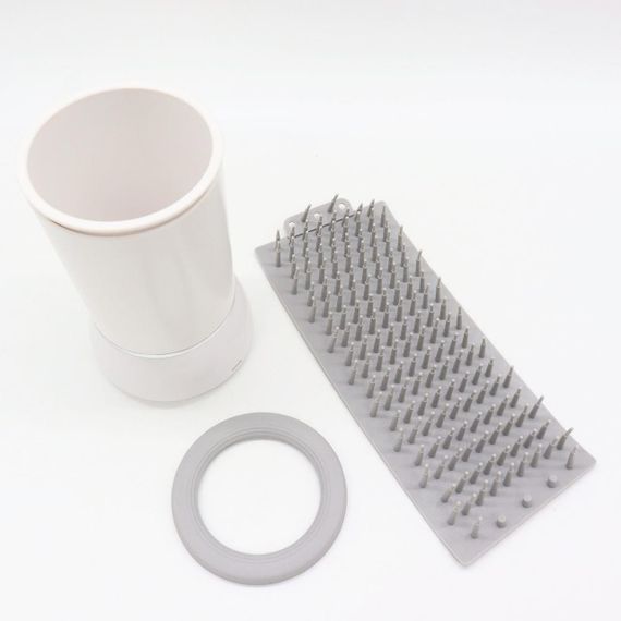 Лапомойка автоматическая для собак, с USB, Pet Foot Wash / Емкость для мытья лап с силиконовыми ворсинками | Зображення 8