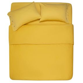 Простирадло Ardesto Mix&amp;Match 100% бавовна, сатин жовтий 180х240 см (ART1824FSS)