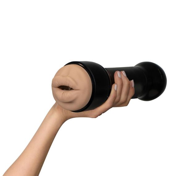 Мастурбатор-ротик Kiiroo FeelVictoria Mouth с всасывающей интерактивной насадкой PowerBlow Combo Set sexstyle | Зображення 3