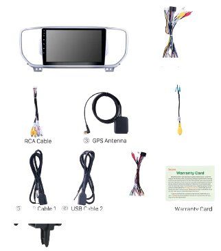 Автомагнітола штатна Toyota Highlander 2015 (10") Android 10.1 (4/32) чорний (Toyota Highlander 2015_9600) | Зображення 2