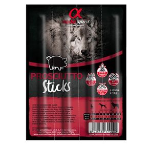 Ласощі для собак Alpha Spirit Prosciutto Sticks for Dogs з прошуто 4 шт х 10 гр