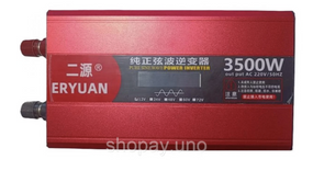 Инвертор для автомобильных аккумуляторов ERYUAN 12V → 220V 3500W
