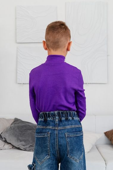 Водолазка дитяча Носи своє 110 Фіолетовий (p-2963-147256) | Зображення 4