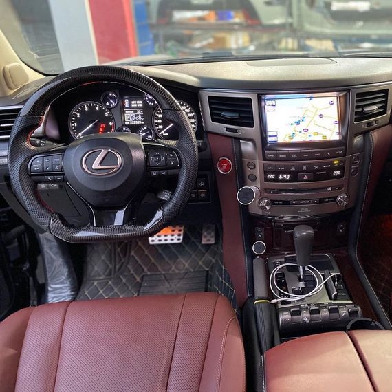 Руль в сборе анатомический (карбон) для Lexus LX570 / 450d | Зображення 3